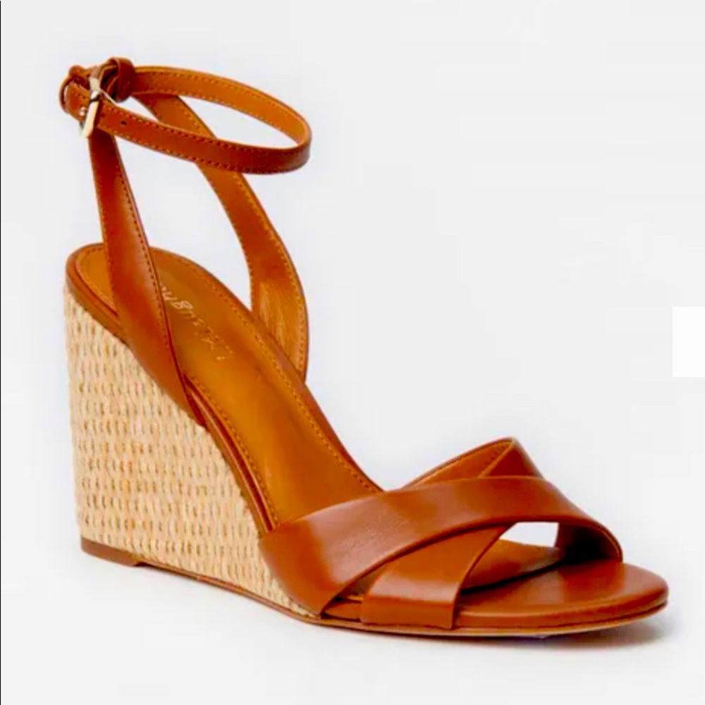 Leeann Leather Wedges